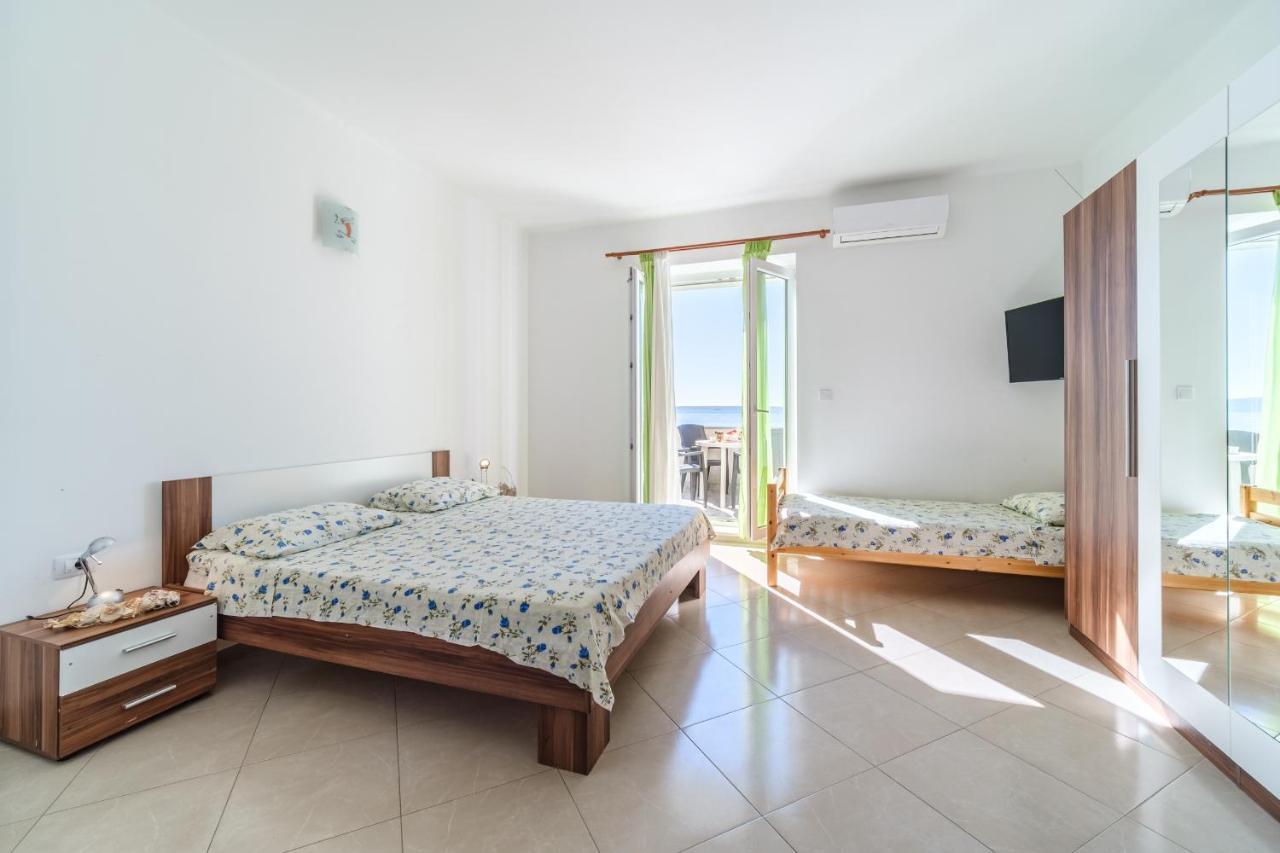 Beach Paradise Apartments Podstrana Luaran gambar