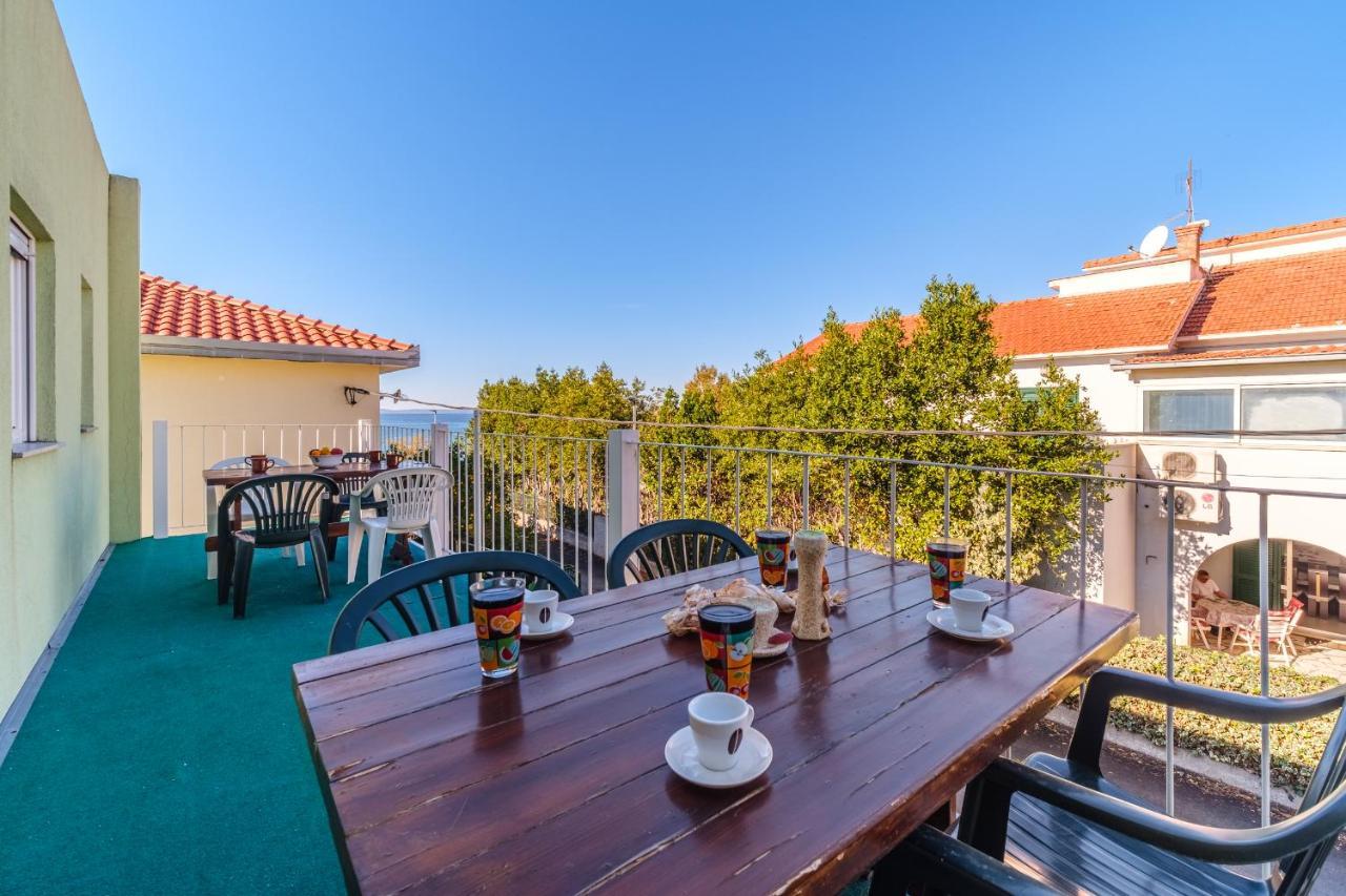Beach Paradise Apartments Podstrana Luaran gambar